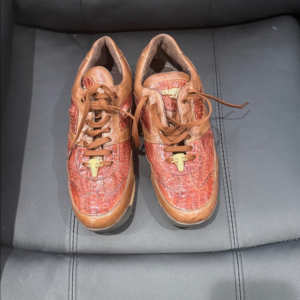 Men's Brown and cognac Sneakers